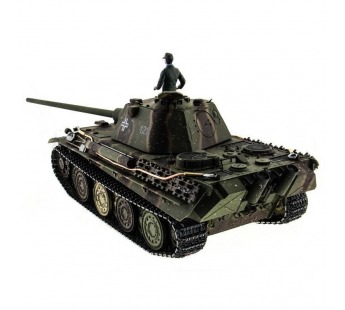 Р/У танк Taigen 1/16 Panther type F (Германия) HC вер., башня 360, подшипники в ред., V3 2.4G RTR#2013240