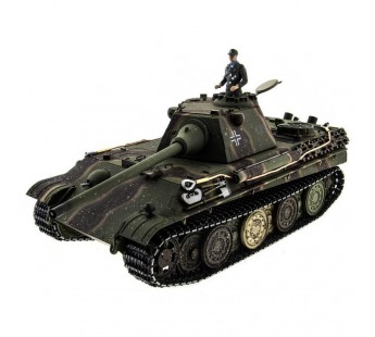 Р/У танк Taigen 1/16 Panther type F (Германия) HC вер., башня 360, подшипники в ред., V3 2.4G RTR#2013242