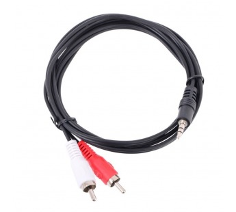 Кабель TELECOM 3.5 Jack (M) / 2xRCA (M), стерео, аудио, 2 м.#2128448