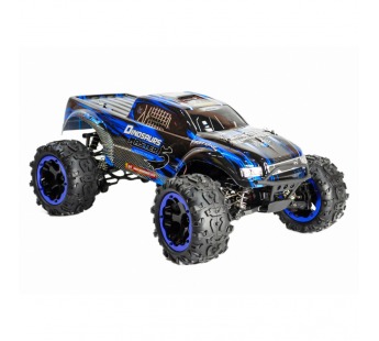 Радиоуправляемый монстр Remo Hobby Dinosaurs Master Brushless (синий) 4WD 2.4G 1/8 RTR#2009991