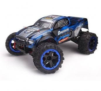 Радиоуправляемый монстр Remo Hobby Dinosaurs Master Brushless UPGRADE (синий) 4WD 2.4G 1/8 RTR#1907273