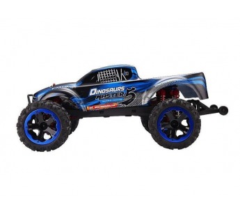 Радиоуправляемый монстр Remo Hobby Dinosaurs Master Brushless UPGRADE (синий) 4WD 2.4G 1/8 RTR#1908156