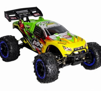 Радиоуправляемая трагги Remo Hobby EVO-R Brushless (зеленая) 4WD 2.4G 1/8 RTR#1907274