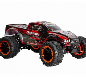 Радиоуправляемый монстр Remo Hobby Dinosaurs Master Brushless UPGRADE (красный) 4WD 2.4G 1/8 RTR#1907285