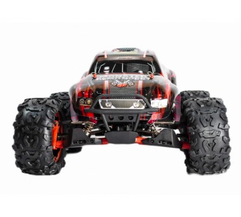 Радиоуправляемый монстр Remo Hobby Dinosaurs Master Brushless UPGRADE (красный) 4WD 2.4G 1/8 RTR#1908054