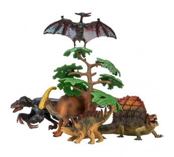 Динозавры MASAI MARA MM206-024 для детей серии "Мир динозавров" (набор фигурок из 6 пр.)#1908128