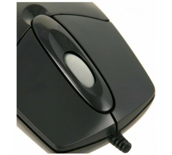 Мышь A4Tech OP-720 черный оптическая (1200dpi) USB (3but) OP-720 USB (BLACK) [08.08], шт#1908477
