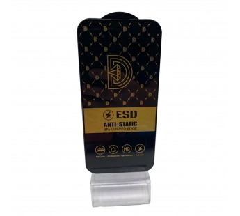 Защитное стекло iPhone 14 Pro (Golden Diamond ESD 0.4mm) тех упаковка Черное#1910426