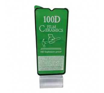 Защитное стекло-пленка Honor X6 (2022) Черное#1910211