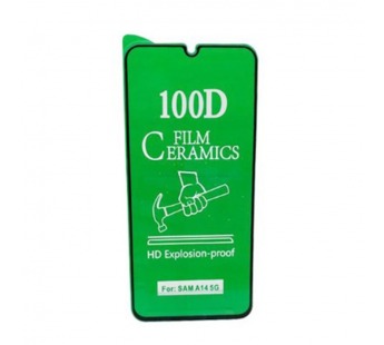 Защитное стекло-пленка Samsung A14 4G/A14 5G (2023) Черное#2072388