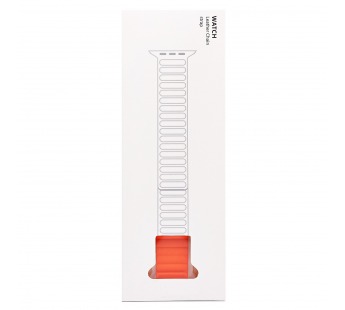 Ремешок - WB32 20 мм универсальный силикон на магните (orange) (218909)#1916535
