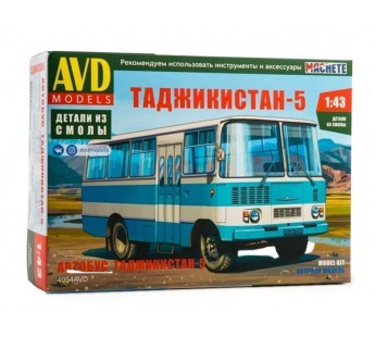 Сборная модель AVD Автобус Таджикистан-5, 1/43#1913204