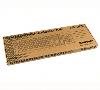 Dialog - клавиатура, USB, черная c оранжевыми игровыми клавишами#1913435
