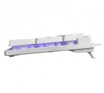 Nakatomi Gaming - игровая клавиатура с RGB-подсветкой, корпус металл, USB, белая#1913513