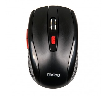 Мышь Dialog Pointer - RF 2.4G опт. мышь, 6 кнопок + ролик, USB, черная#1931350