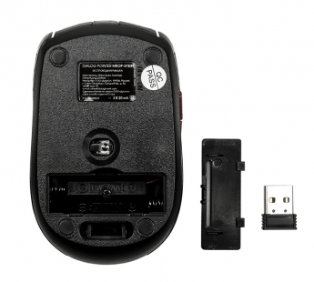 Dialog Pointer - Bluetooth + RF 2.4G  опт. мышь, 6 кнопок + ролик, USB, черная#1913603