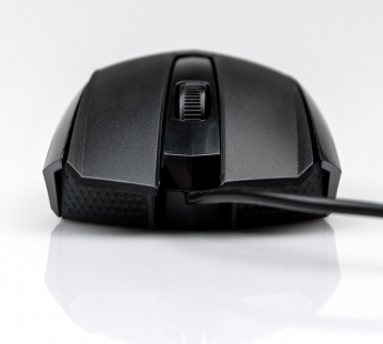 Мышь Dialog Comfort - опт. мышка, 3 кнопки + ролик, USB, черная#1913918