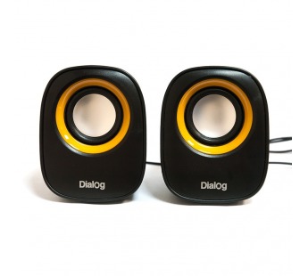 Dialog Colibri 6W RMS - 2.0, черные, питание от USB#2027953