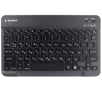 Клавиатура беспроводная, 78 клавиш, Bluetooth, ножничный тип клавиш, ультратонкая Gembird KBW-4N#1915400