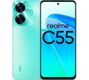 Смартфон Realme C55 8Gb/256Gb зеленый (6,72"/64МП/4G/NFC/5000mAh)#1916329