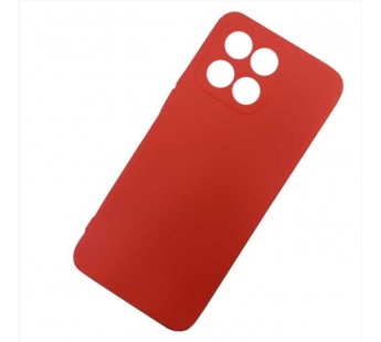 Чехол силиконовый Honor X6 Soft Touch матовый красный#2087329