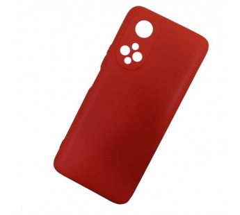 Чехол силиконовый Honor X7 Soft Touch матовый красный#2087332