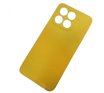 Чехол силиконовый Honor X8A Soft Touch матовый желтый#2087335