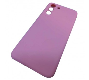 Чехол силиконовый Samsung S21 Silicone Cover розовый#1932736