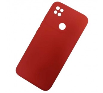 Чехол силиконовый Xiaomi Redmi 10A Soft Touch матовый красный#2087342