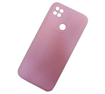 Чехол силиконовый Xiaomi Redmi 10A Soft Touch матовый розовый#2087343