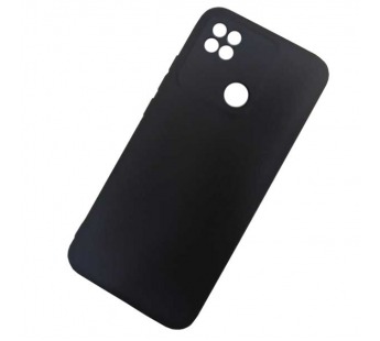 Чехол силиконовый Xiaomi Redmi 10A Soft Touch матовый черный#2087344