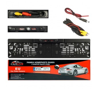 Рамка для номера, с камерой заднего вида (170градусов), ночная подсветка CR144#2088794