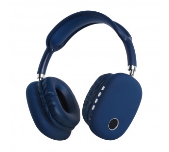 Наушники полноразмерные Bluetooth KARLER BASS K200 синие#1933101