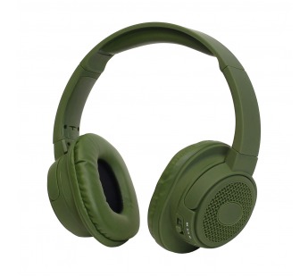 Наушники полноразмерные Bluetooth KARLER BASS MF-E10BT зеленые#1933329