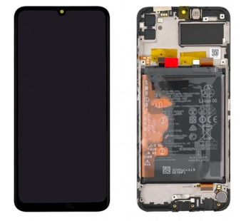 Дисплей для Huawei Honor 9A/Y6P (2020) в рамке + тачскрин + АКБ (черный) 100%#2073142