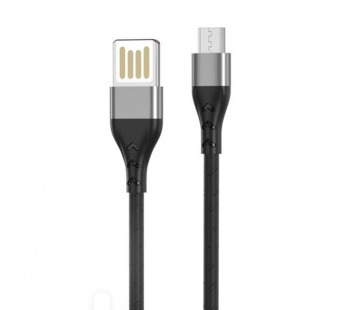 Кабель USB - MicroUSB XO NB188 (2.4A) Серый#1939475