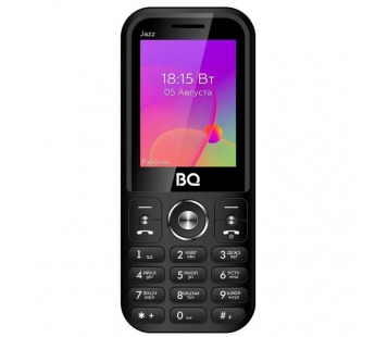 Мобильный телефон BQ 2457 Jazz черный (2,4"/камера/2700mAh)#1918410