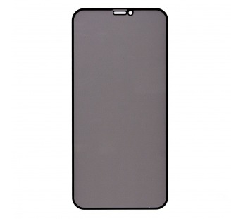 Защитное стекло Full Screen - 2,5D приват для "Apple iPhone XR/iPhone 11" (тех.уп) (black)(221379)#1928470