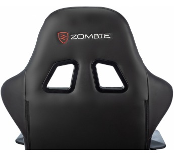 Кресло игровое Zombie Game Penta черный/красный эко.кожа с подголов. крестов. Пластик [02.09], шт#1920841