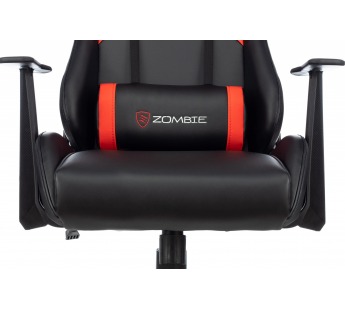 Кресло игровое Zombie Game Penta черный/красный эко.кожа с подголов. крестов. Пластик [02.09], шт#1920840