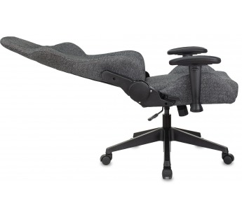 Кресло игровое Zombie Neo серый 3C1 с подголов. крестов. Пластик [02.09], шт#1920829