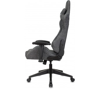 Кресло игровое Zombie Neo серый 3C1 с подголов. крестов. Пластик [02.09], шт#1920822