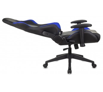 Кресло игровое Zombie VIKING 5 AERO черный/синий эко.кожа с подголов. крестов. Пластик [02.09], шт#1920775
