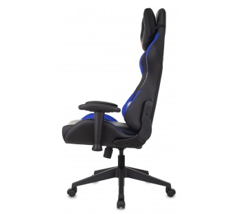 Кресло игровое Zombie VIKING 5 AERO черный/синий эко.кожа с подголов. крестов. Пластик [02.09], шт#1920771