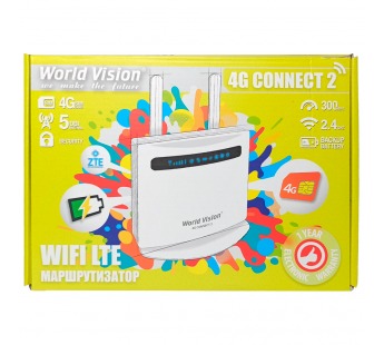 Wi-Fi Роутер World Vision Connect 2 4G#1922294