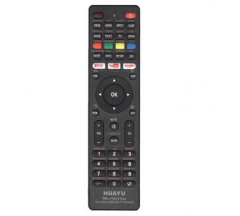 Пульт ДУ универсальный HUAYU RM-L1130+X Plus LED TV YouTube, Netflix#1922188