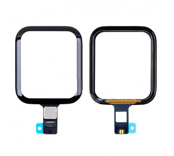 Стекло для переклейки Apple Watch 4 (44 мм) в сборе с тачскрином и OCA пленкой Черный - OR (Mitsubishi)#2086858