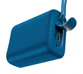 Колонка Borofone BR18 (Bluetooth/USB/TF/FM/AUX) синяя#1923347