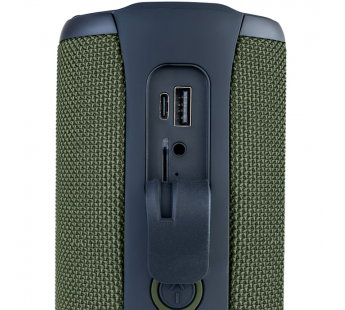 Колонка-Bluetooth Perfeo "TELAMON" FM, MP3 USB/TF, AUX, TWS, LED, HF, 40Вт, 4400mAh, зелёный#1923403