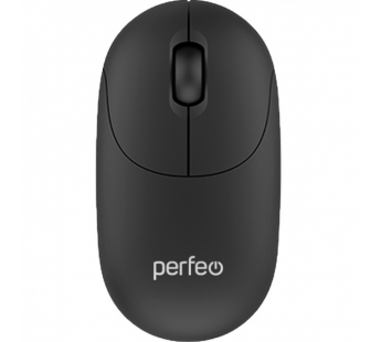 Мышь Perfeo беспров. оптич. "SLIM", 3 кн, DPI 1200, USB, чёрн.#1923362